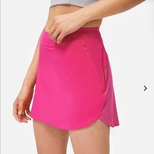 outdoor voices winecup exercise skort size L